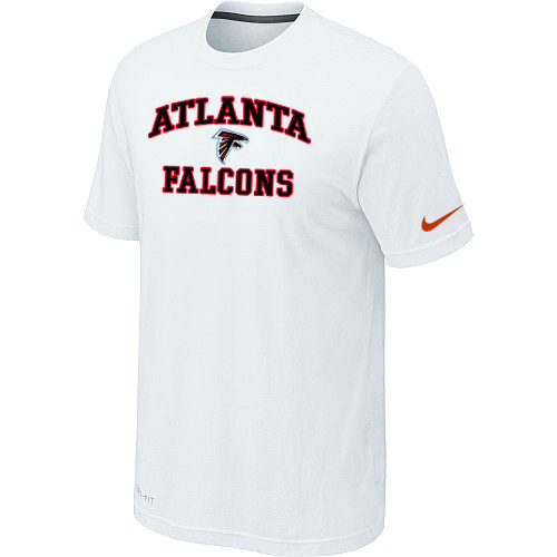 Nike Atlanta Falcons Heart & Soul NFL T-Shirt - White